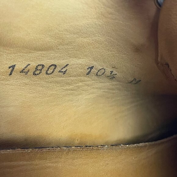 Magnanni Pueblo Leather Sneakers Men's Size 10.5 Cognac Perforated Lace Up Dress - Picture 8 of 11